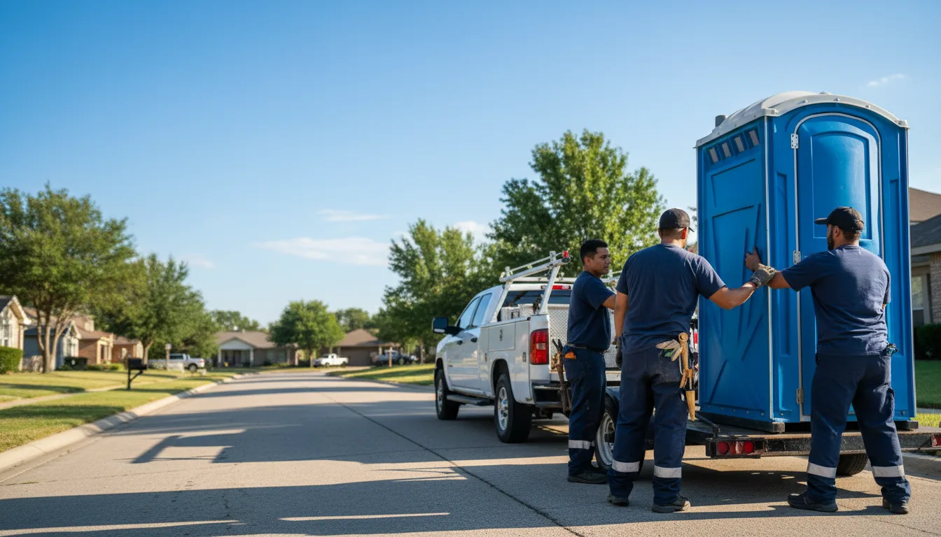 Portable Toilet Rental in Oakland, TX near me